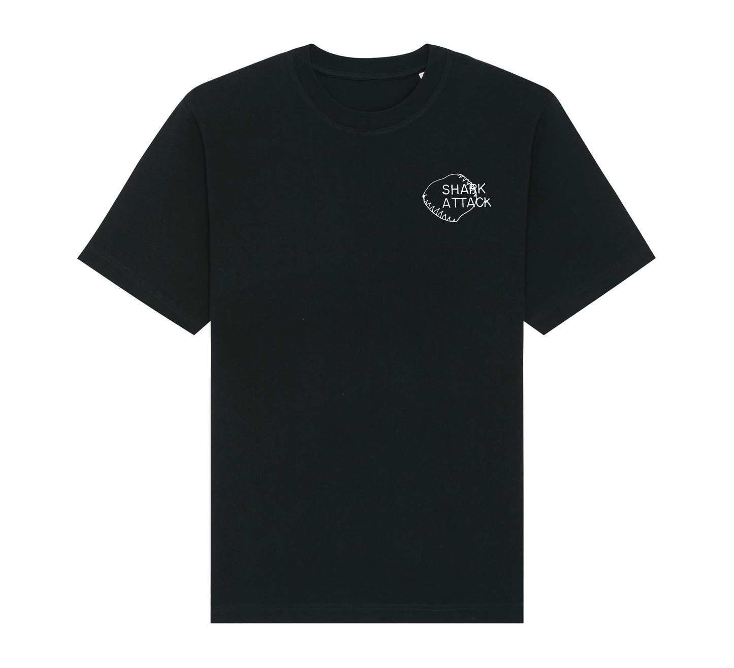 Shark Attack Tee Black