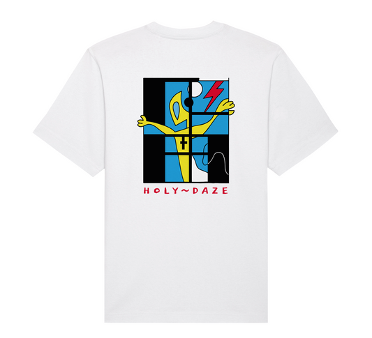 Holy~Daze I Tee White