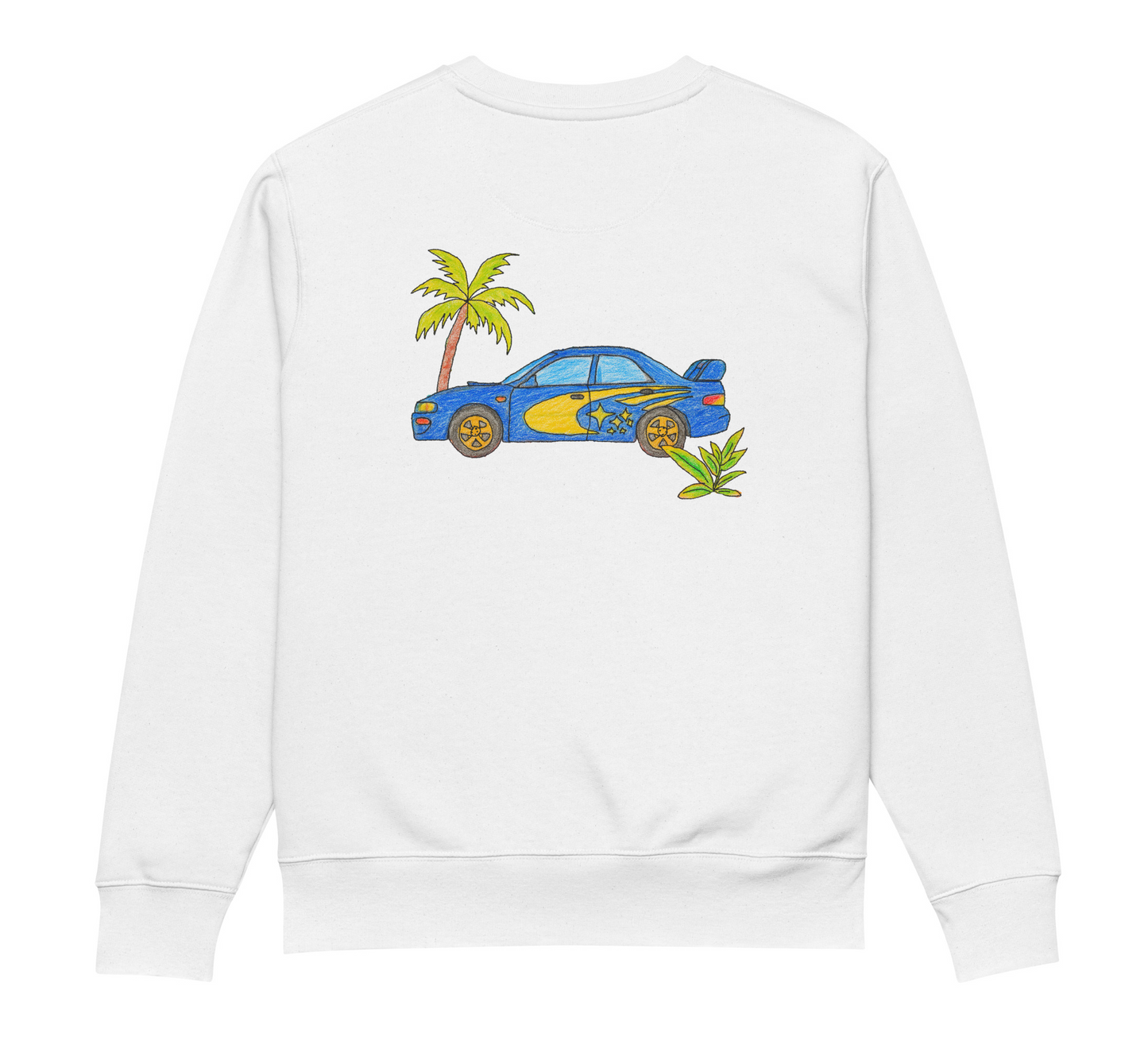 McRALLY SWEATSHIRT WHITE