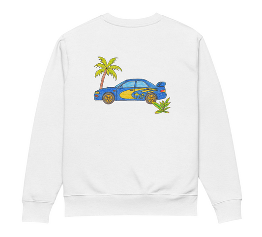 McRALLY SWEATSHIRT WHITE