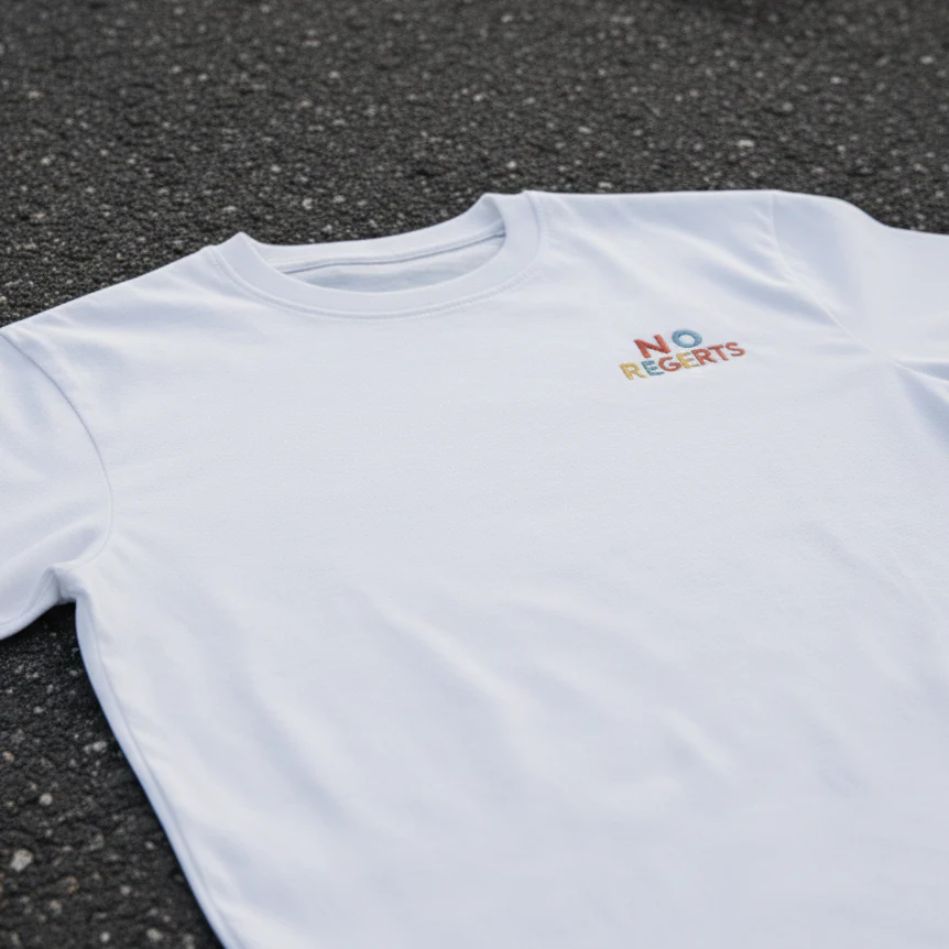 WARMING UP TEE WHITE