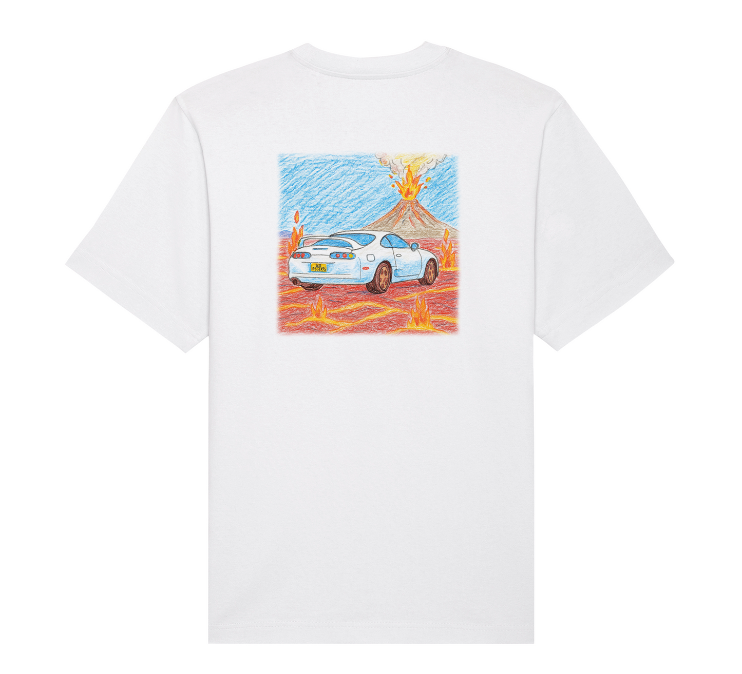 WARMING UP TEE WHITE